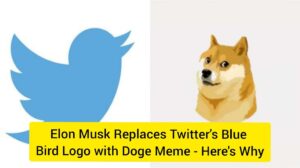 Elon-Musk-Replaces-Twitter-Blue-Bird-Logo-with-Doge-Meme