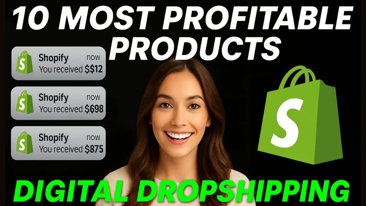 10 Most Profitable Digital Dropshipping Products