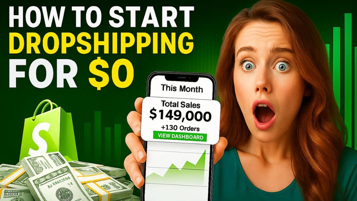 How To Start Dropshipping For Free